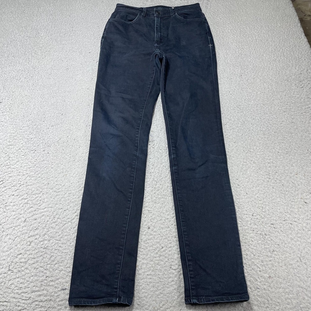 Imogene And Willie Elizabeth Jeans Womens 28 Dark Wash High Rise‎ Straight 28x30